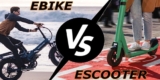 E-Bike vs E-Scooter: How to Choose